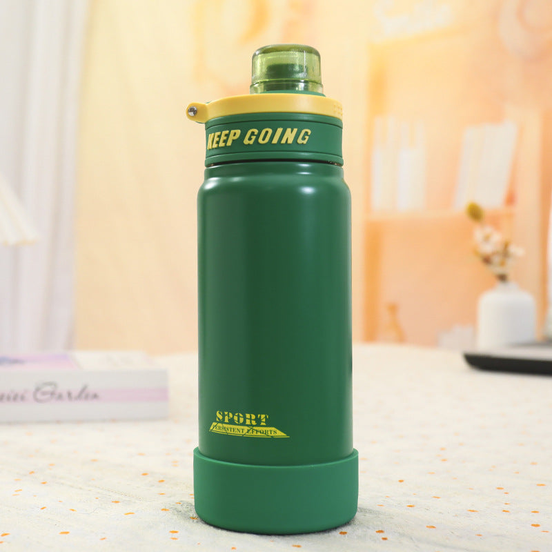 Women's Sports Insulated Drinking Bottle with Practical Flip Lid Bowlift