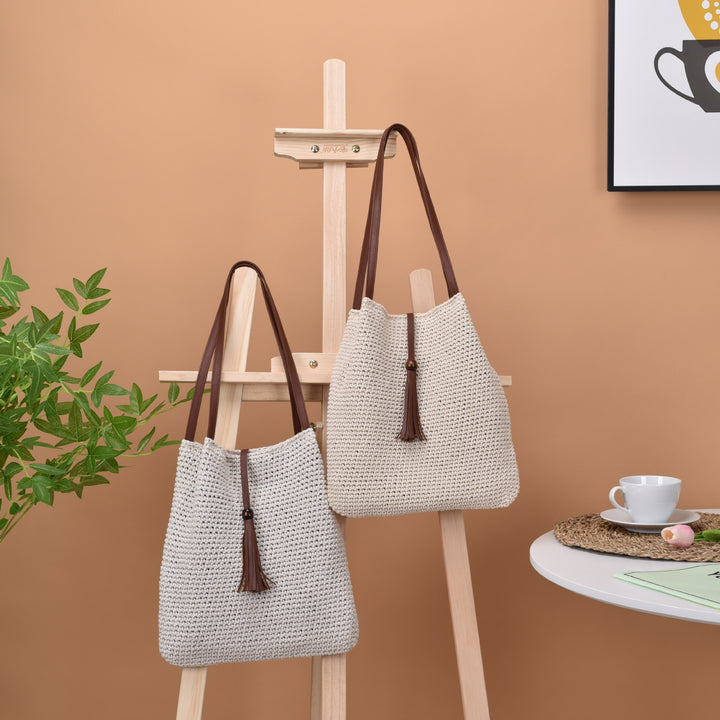 Handmade Croatian Macrame Bag Bowlift