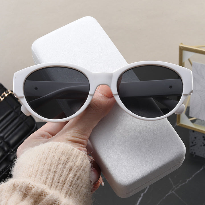 Women's Cat-Eye Sunglasses with Exotic Design and Sturdy Frame Bowlift