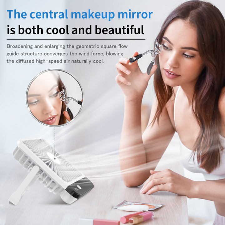 Unisex Portable Rechargeable Fan Bowlift