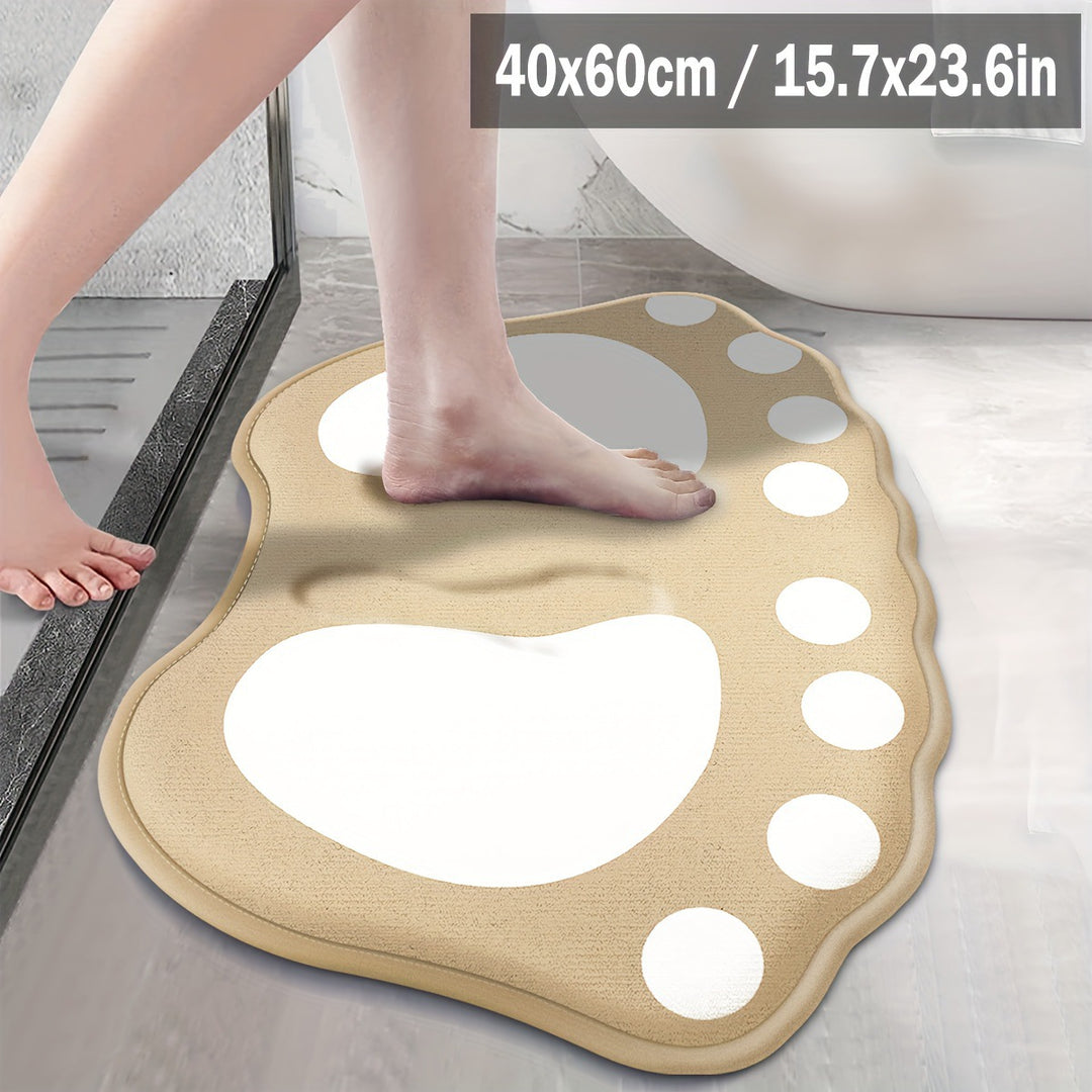 Footprint Bath Mat Bowlift