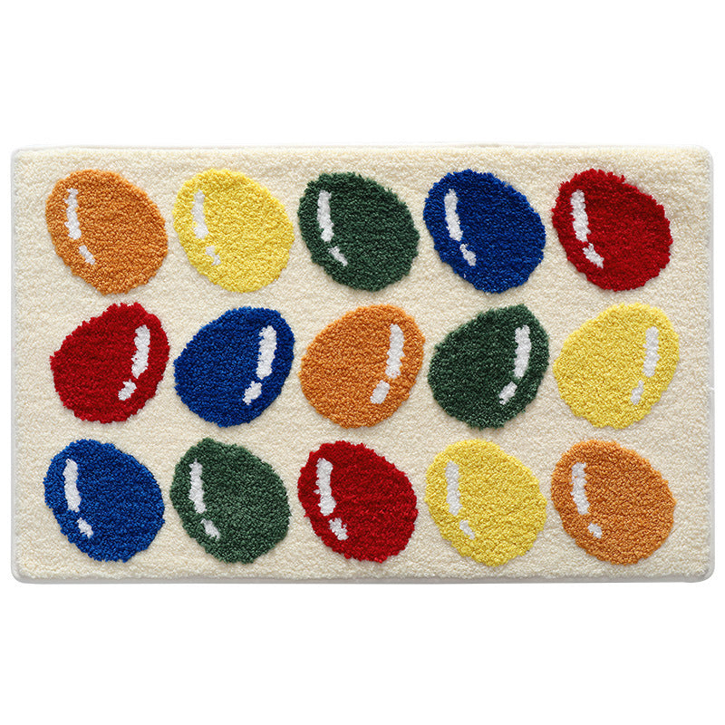 Plush Textured Bath Mat Bowlift