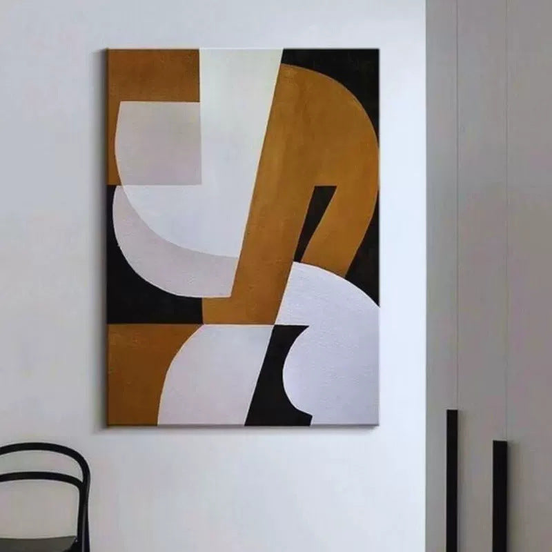 Modern Abstract Textured Canvas Wall Art