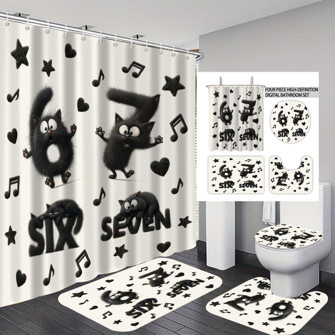 Colorful Dessert-Themed Bathroom Set Bowlift