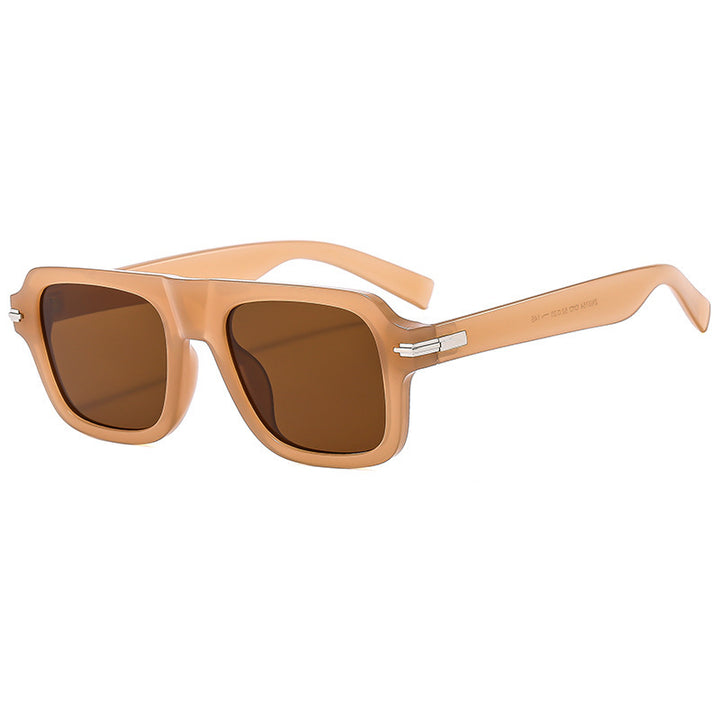 Women Designer Sunglasses with Modern Square Frame and Polarized Lenses Bowlift