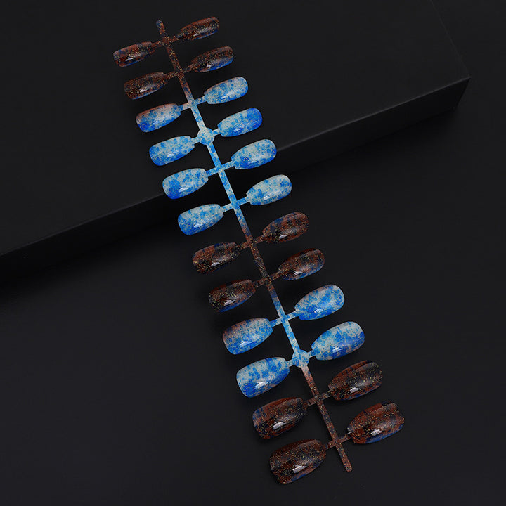 Luxury glitter design artificial nails Bowlift