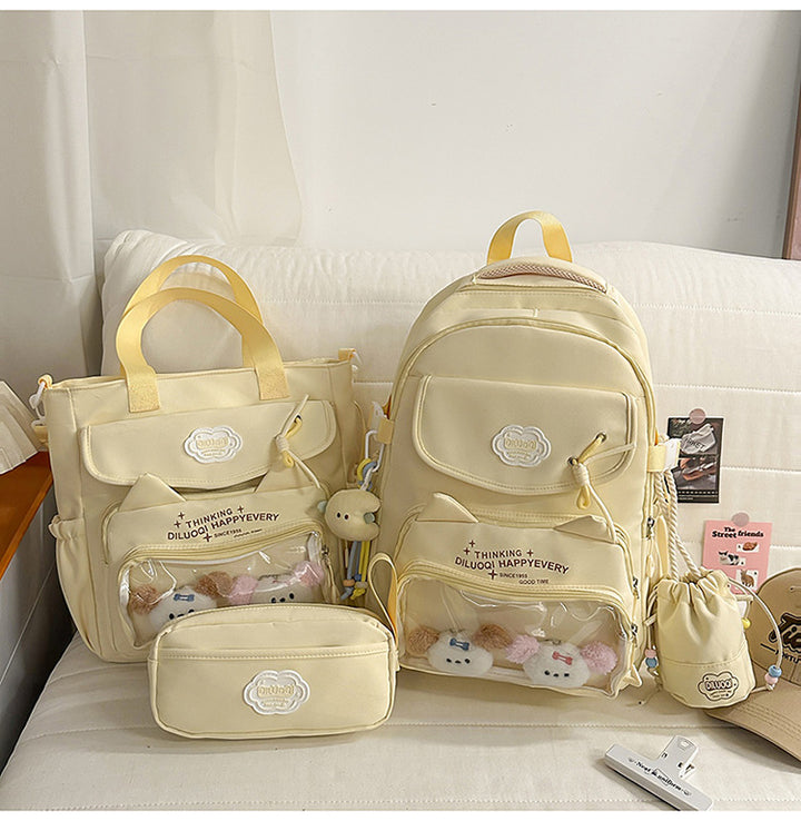 Multi-Functional School Backpack and Tote Bundle Bowlift