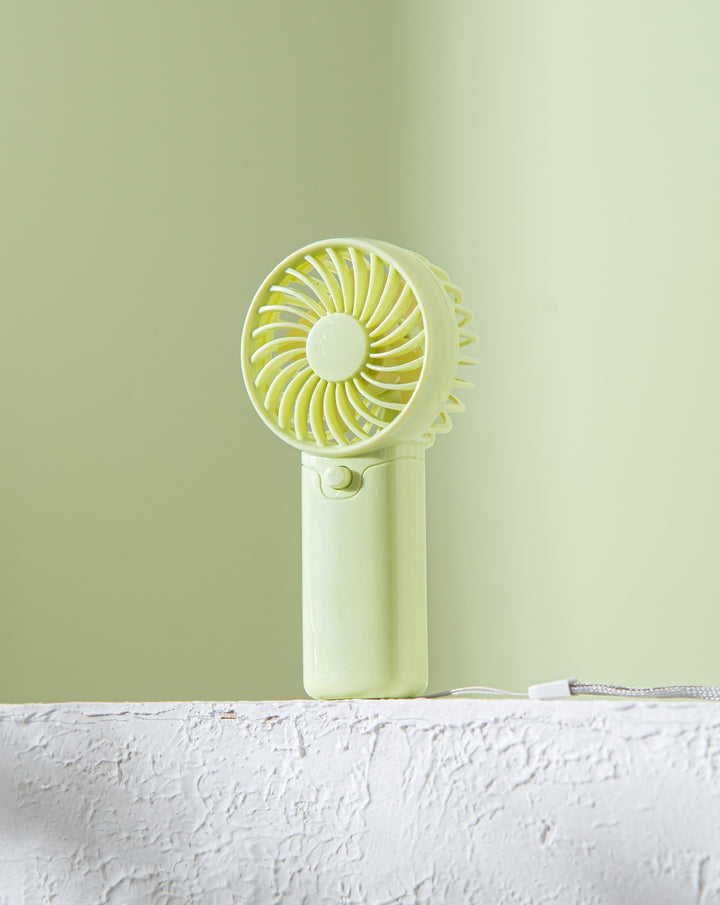 Unisex Portable Hand Fan with Flexibly Adjustable Cooling Bowlift