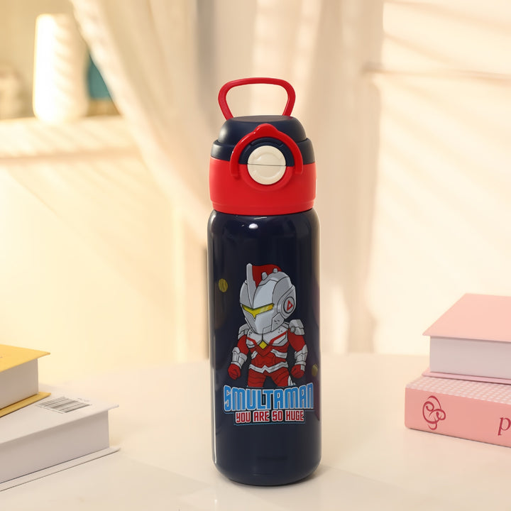 Insulated drinking bottle with cheerful dinosaur design Bowlift