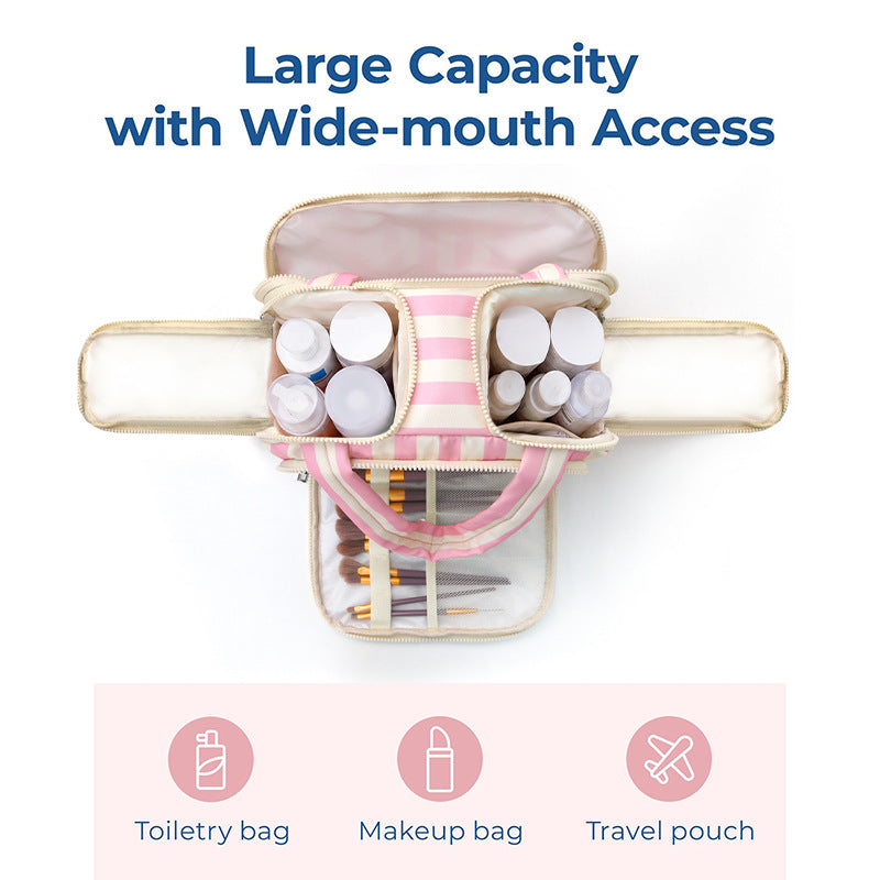 Fashionable and versatile tote bag with internal compartments Bowlift