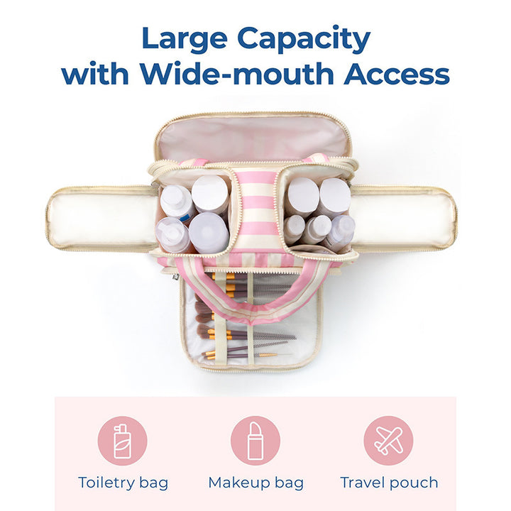 Fashionable and versatile tote bag with internal compartments Bowlift