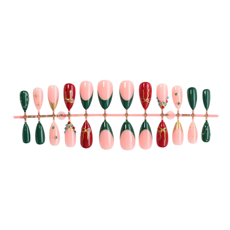 Creative nail art set with festive designs Bowlift