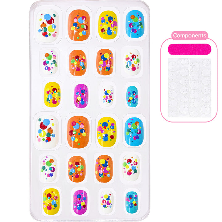 Creative Cartoon-Themed Press-On Nail Collection Bowlift