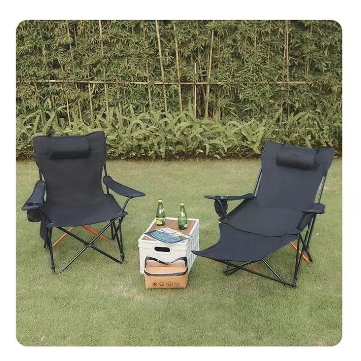 Women's Multifunctional Camping Recliner Chair Bowlift