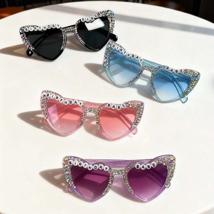 Heart-Shaped Statement Sunglasses Bowlift