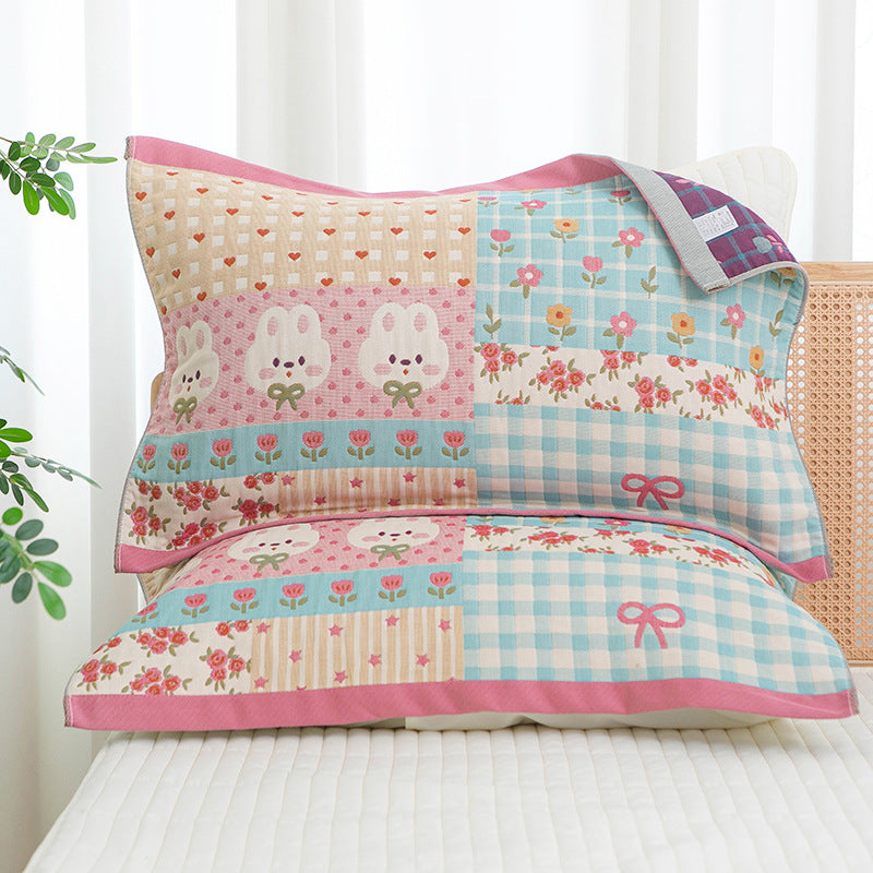 Women's cushion covers with cheerful patchwork design Bowlift