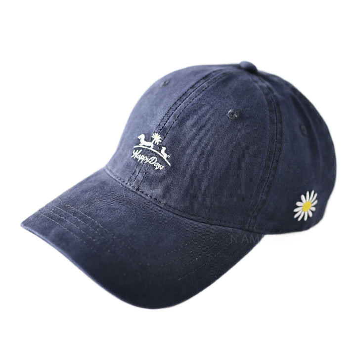 Women's Lightweight Cotton Embroidered Cap Bowlift