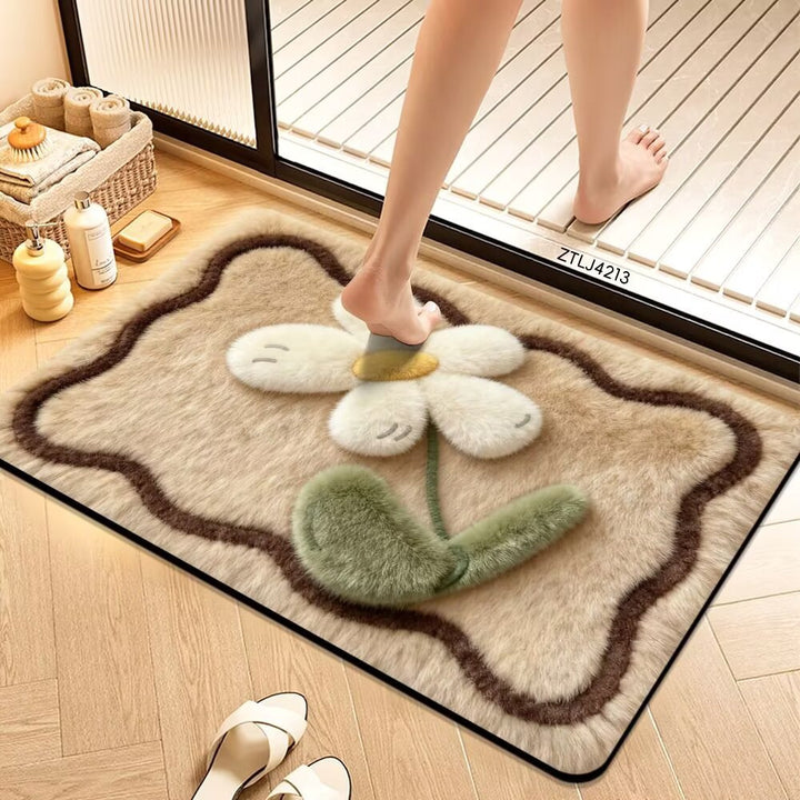 Decorative Bath Mat Bowlift