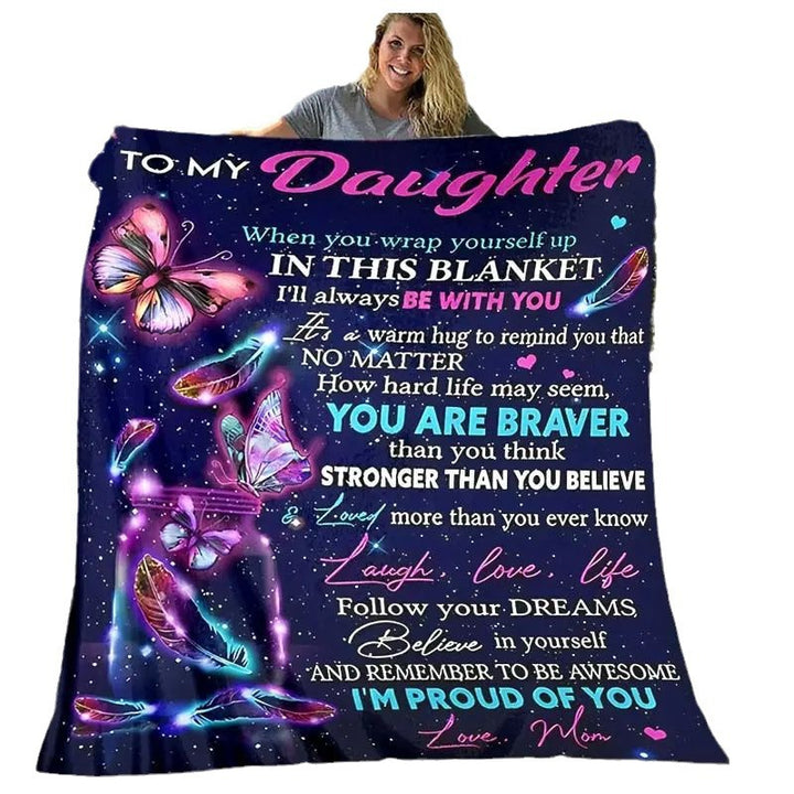 Inspirational Fleece Blanket