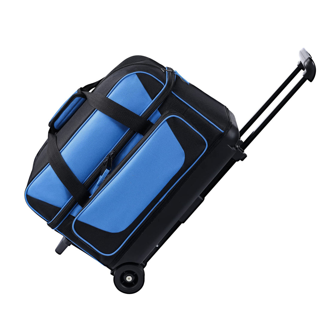 Unisex travel bag with telescopic carrying handle and sturdy bottom plate Bowlift