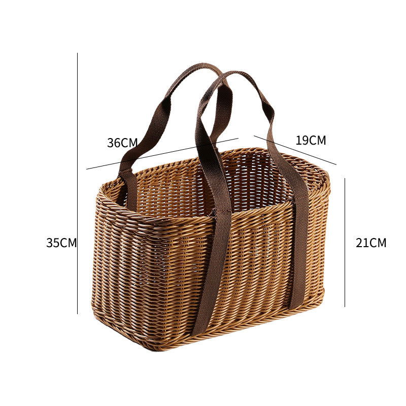 Woven Storage Basket Bowlift