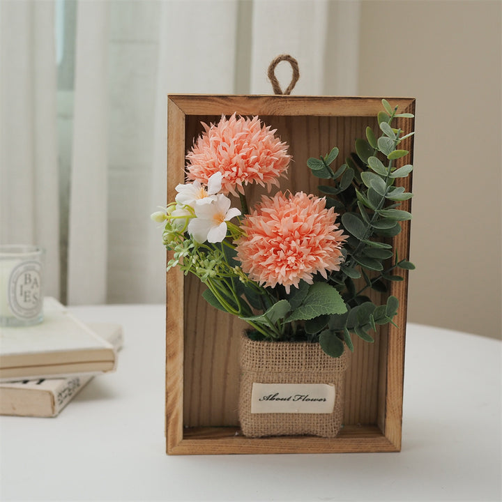 Decorative Faux Flower Box