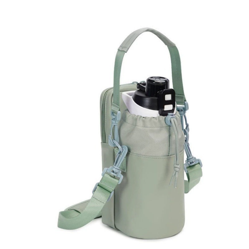 Insulated Water Bottle Carrier with Pockets