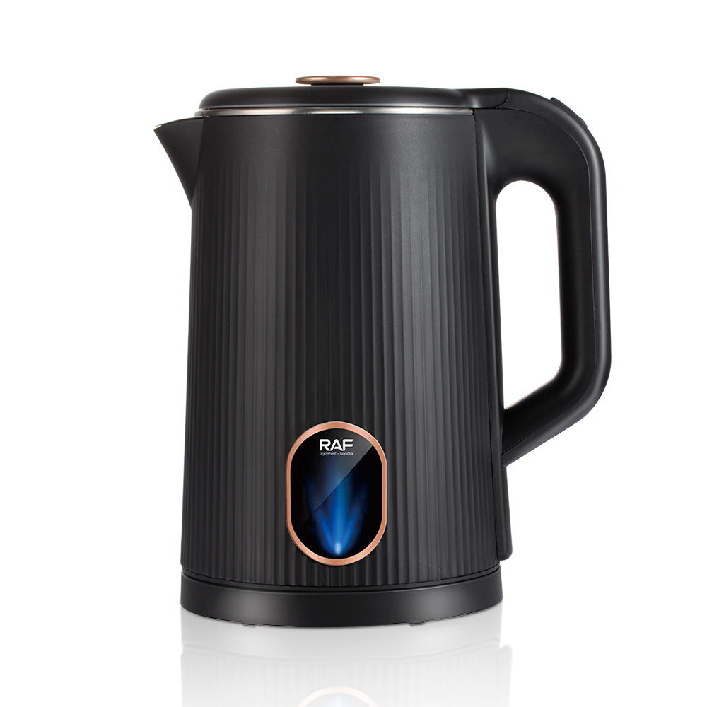 High-Capacity Electric Kettle with Rapid Boiling and 360° Swivel Base Bowlift