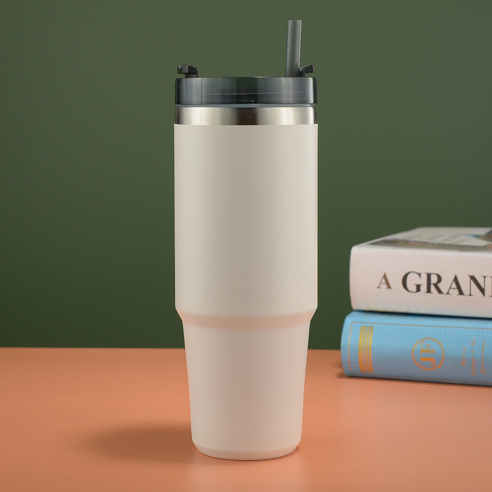 Unisex Rubberized Thermal Mug Bowlift