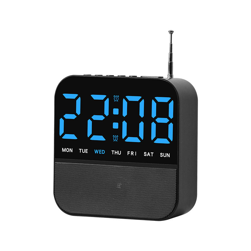 Digital Alarm Clock with LED Display Bowlift
