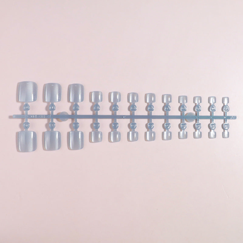 Premium Square Press-On Nail Set Bowlift