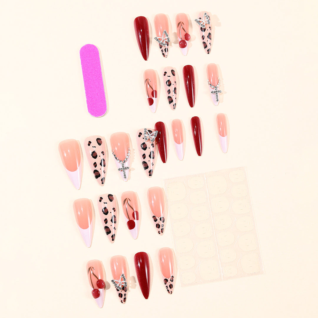 Statement Acrylic Nail Art Extensions Bowlift