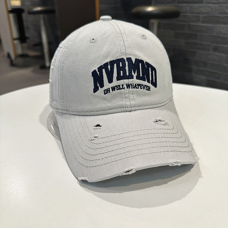 Men's Distressed Graphic Baseball Cap Bowlift