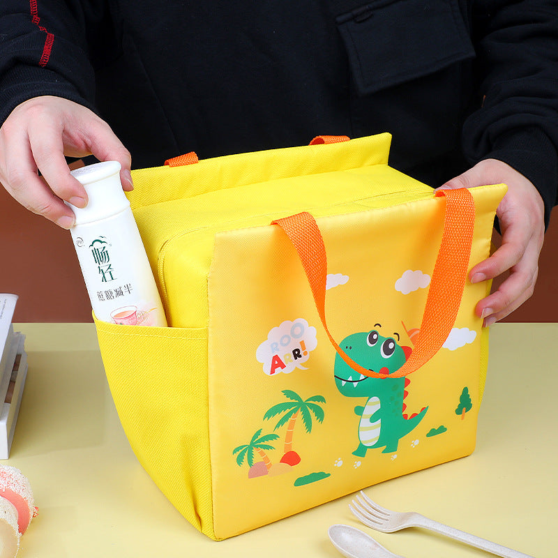 Cute Fox Design Insulated Lunch Tote