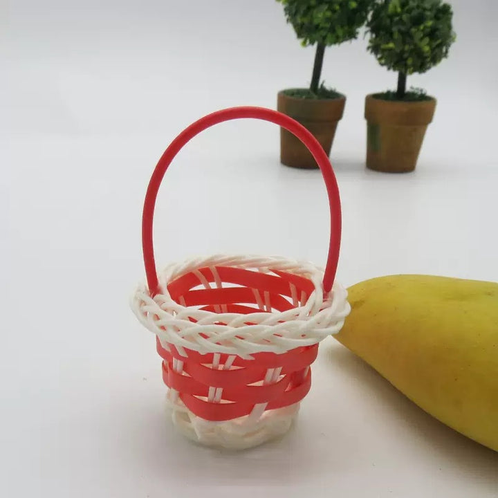 Mini Decorative Woven Basket Bowlift