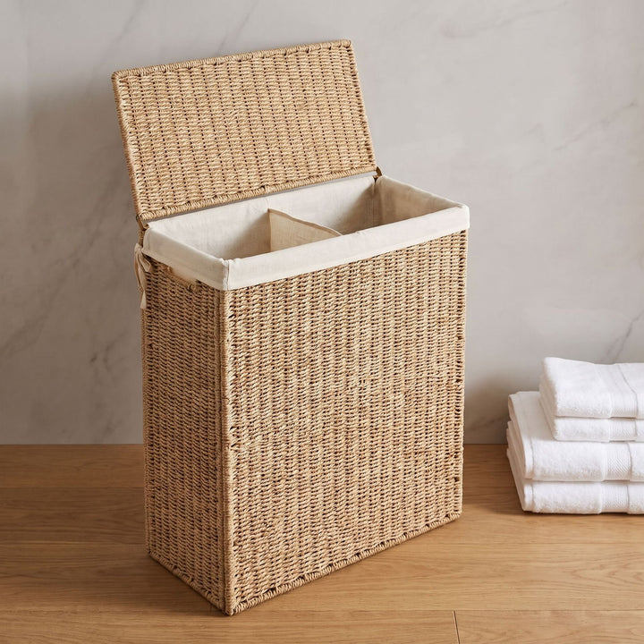 Woven Laundry Basket Bowlift