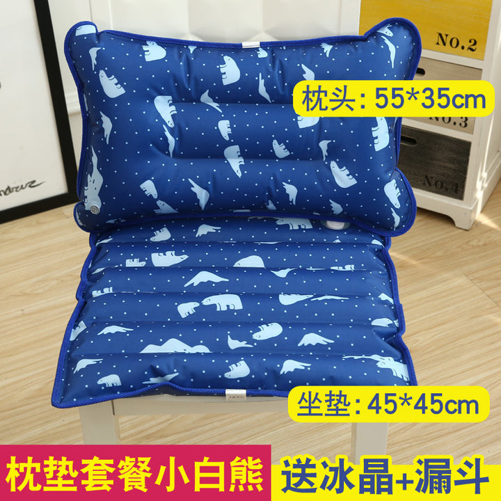 Ladies cooling mat with innovative snowflake structure Bowlift