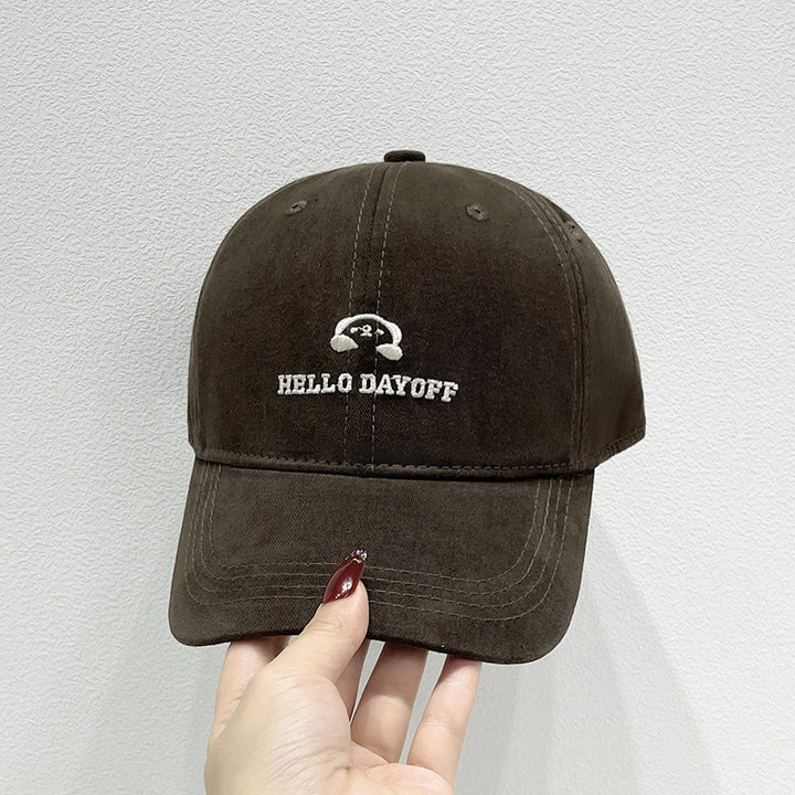 Women's Casual Embroidered Baseball Cap Bowlift 1784084085