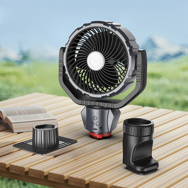 Unisex Portable Battery Fan with Remote Control Bowlift