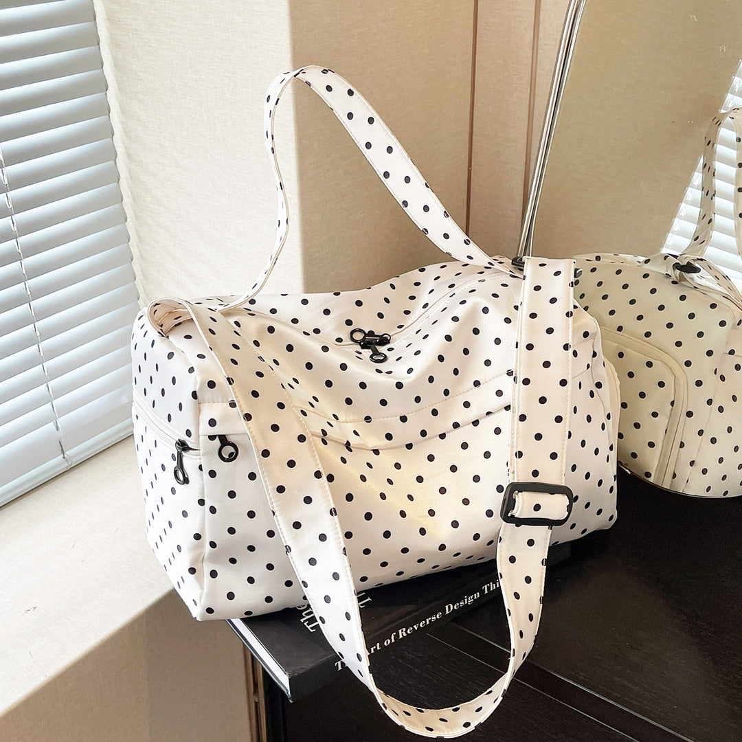 Polka Dot Gym Duffel Bag Bowlift
