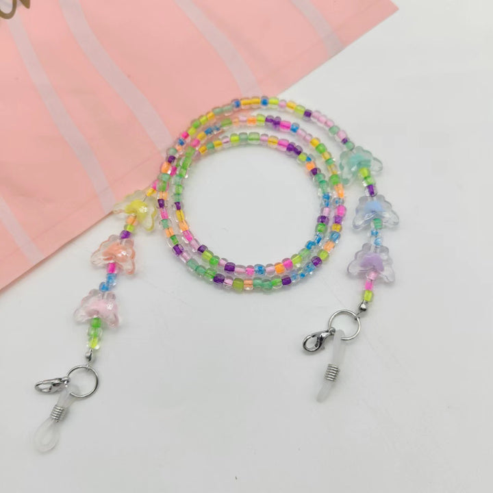 Colorful glasses holder chain with cute animal motifs Bowlift