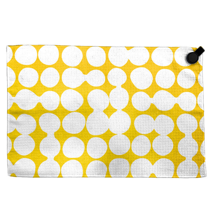 Towel with modern circular pattern Bowlift