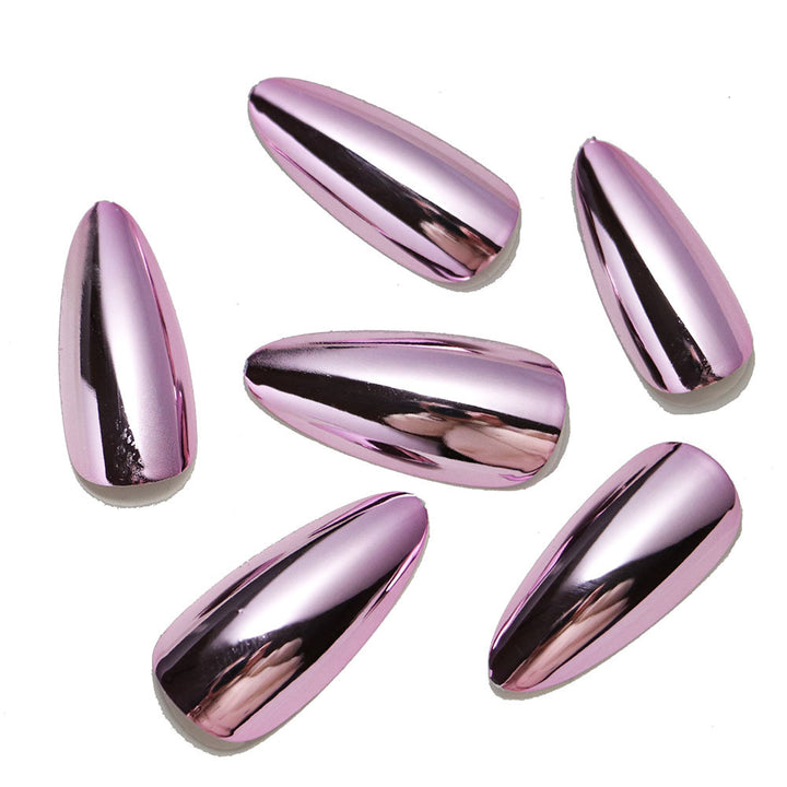 Elegant Mirror Finish Press-On Nails Bowlift