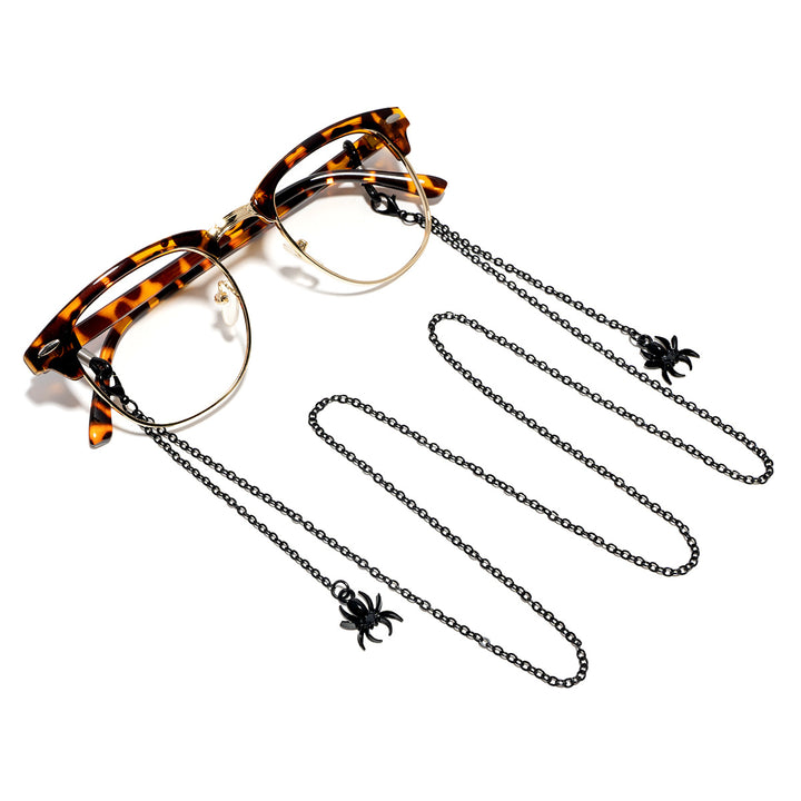 Stylish Spider-Design Eyewear Chain Bowlift