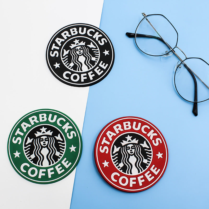 Unisex Circular Silicone Coaster Bowlift