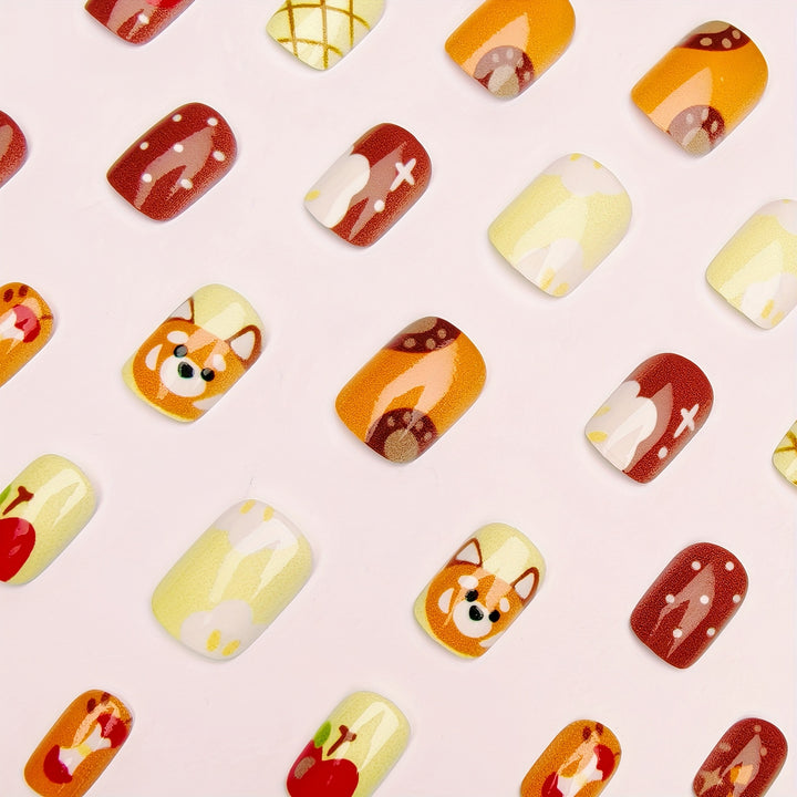Creative Animal Design Artificial Nails Bowlift