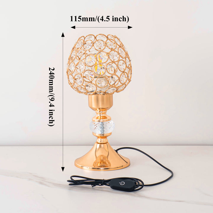 Elegant Crystal Table Lamp