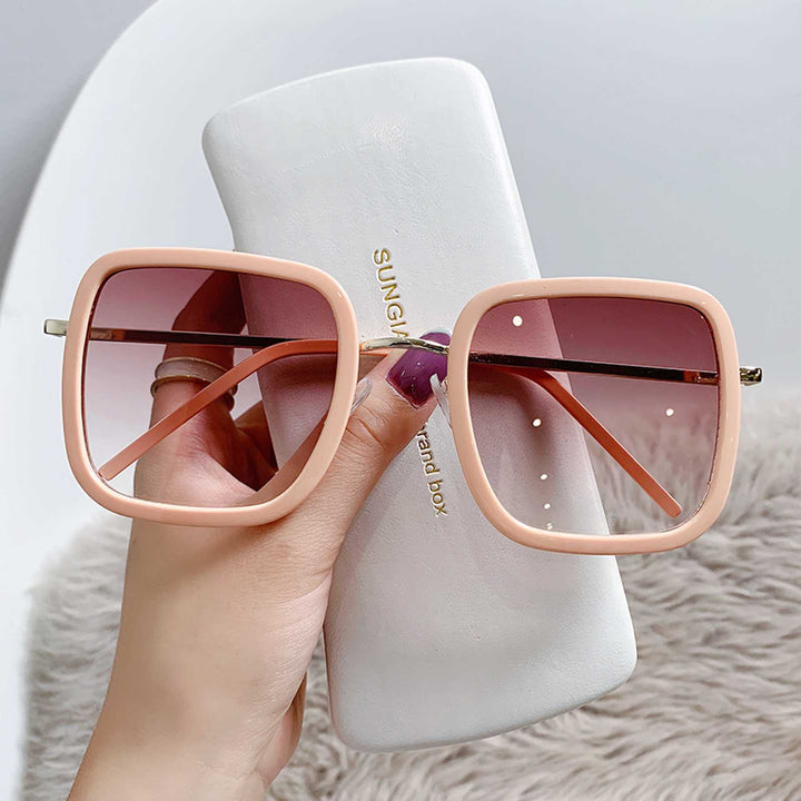 Women's sunglasses with square frame and polarized lenses Bowlift