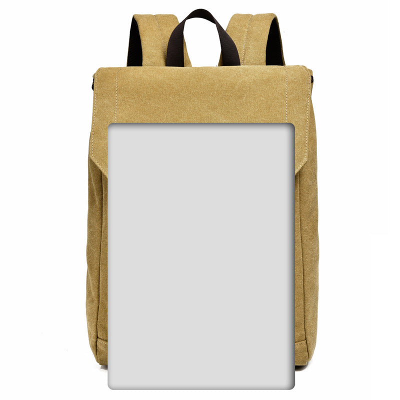 Backpack with Practical Flap Lid and Durable Material Bowlift