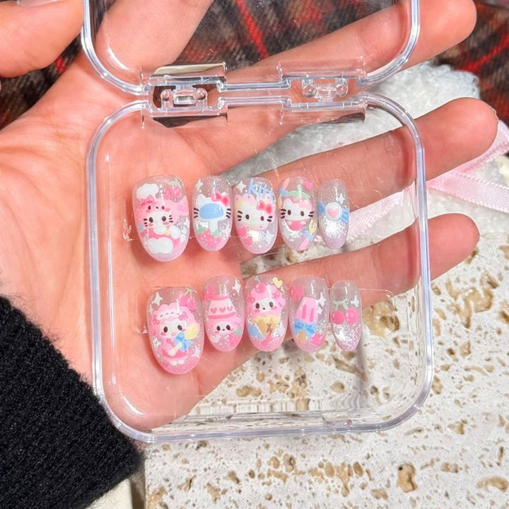 Artistic Ombre Glitter Nail Art Set Bowlift